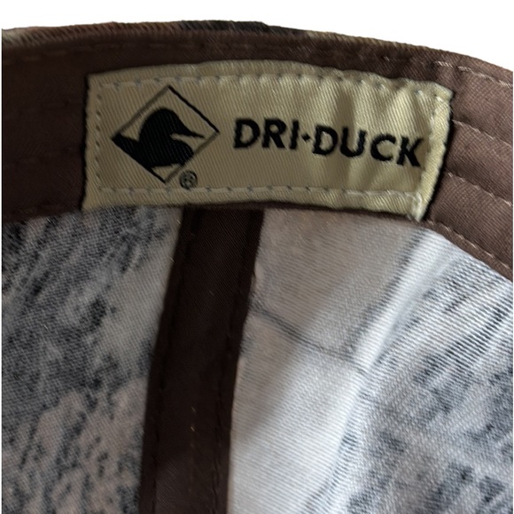 NWOT Dri-Duck Case Tractor Agriculture Farm Camo Adjustable Strapback Hat Cap - Picture 12 of 13